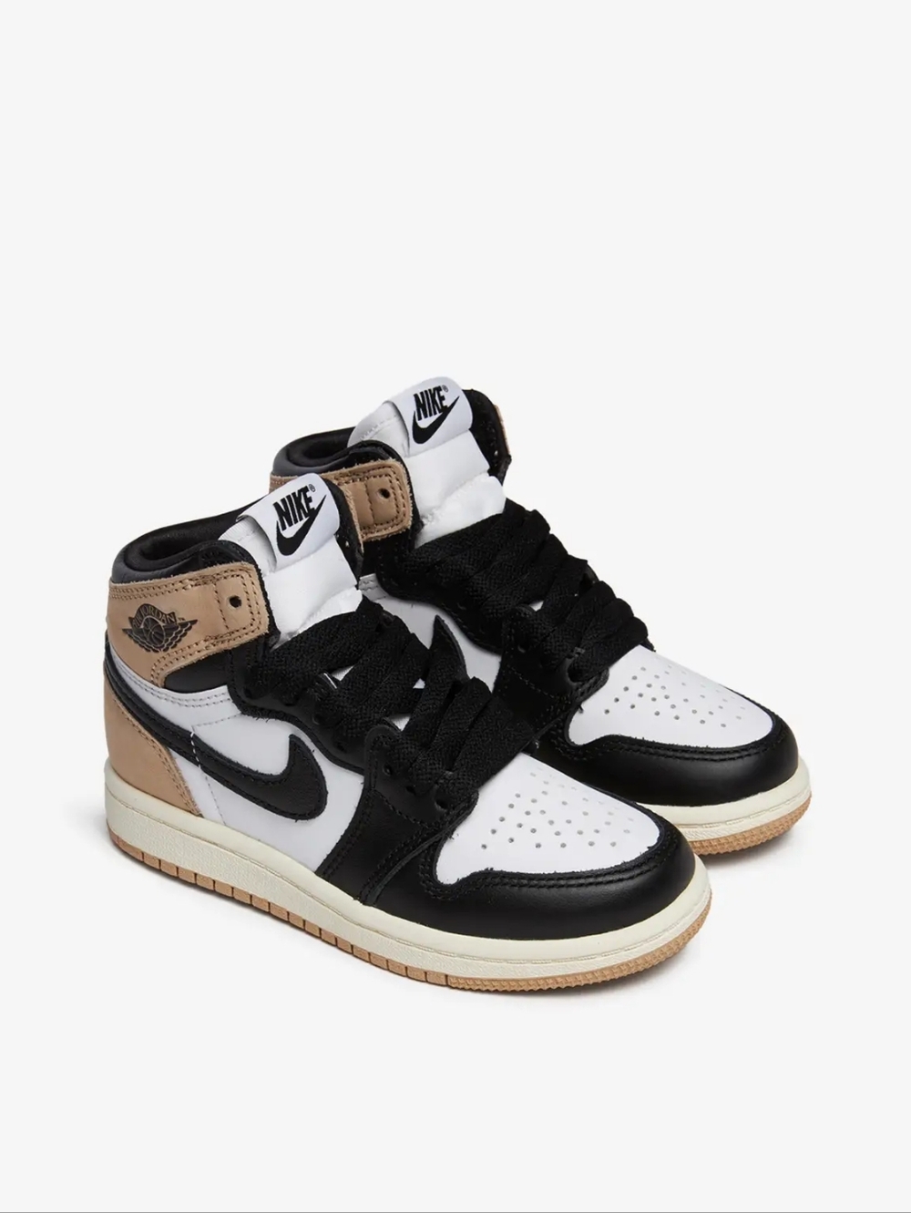 Air Jordan 1 Retro High OG "Latte" (PS) - Multicolor WOMENS Sz 8 LIKE NEW